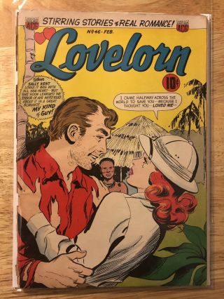 Vintage Lovelorn My Kind Of Guy Comic Book No.  46 February 1954