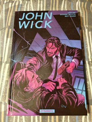 John Wick Hardcover Dynamite Entertainment Collects Issues 1 - 5 Like