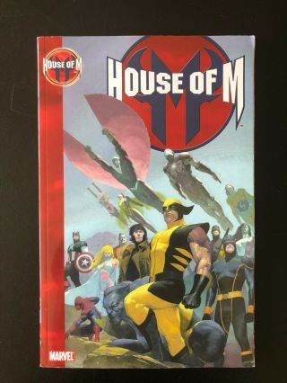 Marvel Comics House Of M Trade Paperback Tpb Brian Michael Bendis X - Men Avengers