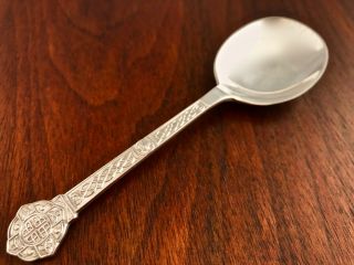 - Cooper Bros & Sons English Sterling Silver Spoon: Celtic Cross,  Sheffield 1933