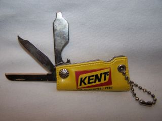 Kent Feeds Key Chain / Pocket Knife