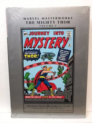 Marvel Masterworks Mighty Thor Vol 1 - Hardcover Hc - - Msrp $50