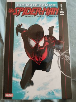 Ultimate Comics All Spider - Man 1 Nm Signed