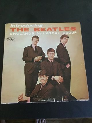 The Beatles Introducing Vee Jay Lp 1062 Collectible