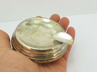 Antique Chester Hallmarked Sterling Silver Ash Tray