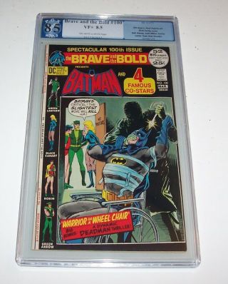 Brave And The Bold 100 - Dc 1972 Bronze Age Issue - Pgx Vf,  8.  5 (neal Adams)