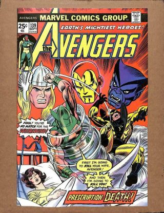 Avengers 139 - Near 9.  2 Nm - Captain America Iron Man Marvel Comics