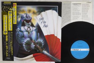 Tokyo Blade Night Of The Blade Victor Vil - 6172 Japan Obi Vinyl Lp