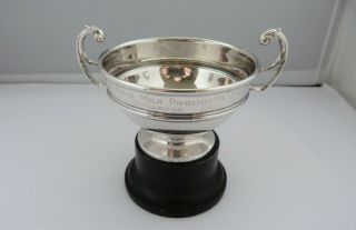 1937 - Robert Pringle & Sons - Solid Sterling Silver - Trophy Cup - 120 Grams