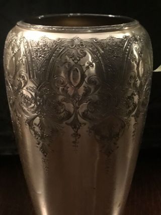 Wilcox International Silver Plate Company Vase - Paisley
