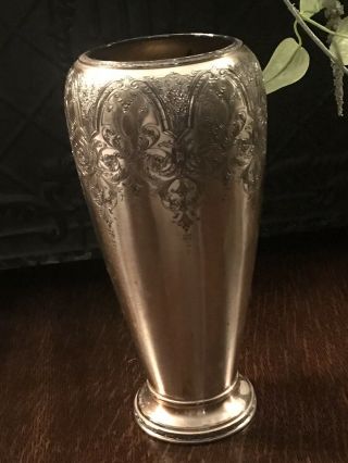 Wilcox International Silver Plate Company Vase - Paisley 3