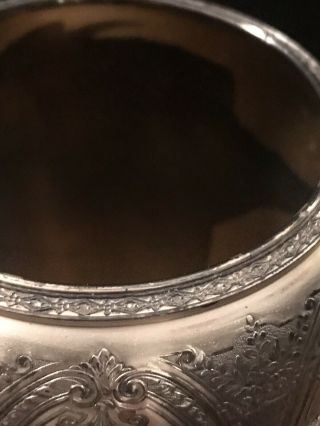 Wilcox International Silver Plate Company Vase - Paisley 5