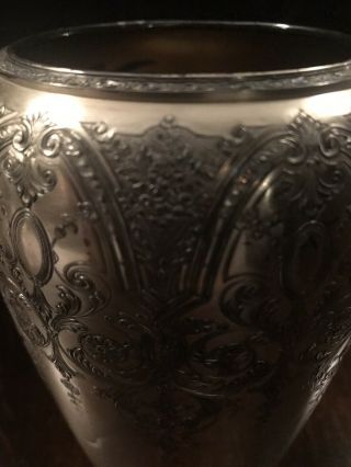 Wilcox International Silver Plate Company Vase - Paisley 8