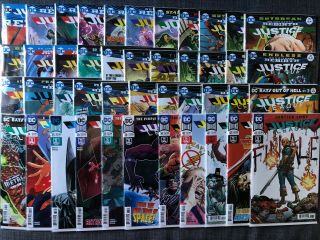 Justice League 1 - 43,  Rebirth One - Shot (full Set Of 44 Comics) Dc Rebirth 2016