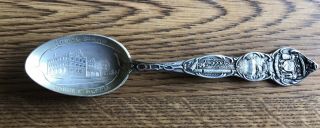 Vintage Hotel Idaho Coeur D’alene Idaho Souvenir Sterling Silver Spoon