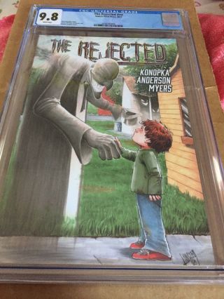 The Rejected 1 1st Print Cgc 9.  8 Source Point Very Rare Nm,  /mint