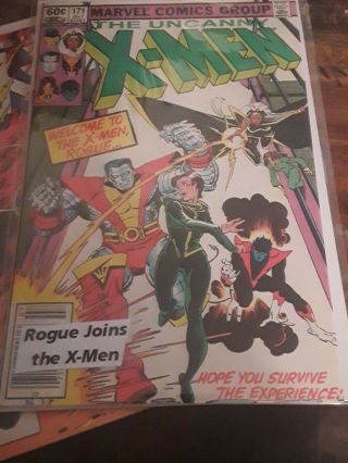 The Uncanny X - Men 155,  156,  157,  171,  184,  Rogue Joins the X - men 5
