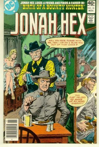 Jonah Hex 30 (dc Comics,  1979) Nm