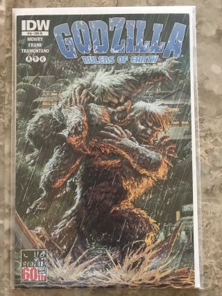 Godzilla Rulers Of Earth 10 Ri.  Variant Cover, .  Nm.  Rare.  Htf.