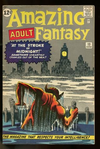 Adult Fantasy 13 Very Good / Fine 5.  0 Ditko Art 1962 Marvel Comics