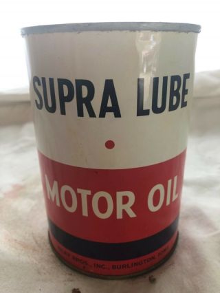 Supra Lube Motor Oil Qt Can