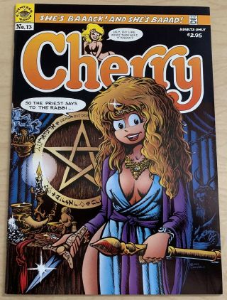 Cherry Poptart 13 Comic Book (1992) Last Gasp Larry Welz 1st Printing Rare