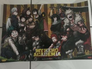Anime Expo Ax 19 2019 My Hero Academia S2 E2 Ending Song Costume Poster Rare
