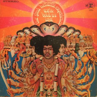 Jimi Hendrix Axis: Bold As Love Lp Reprise Rs 6281 Rare Orig 2 - Tone Label Vg,