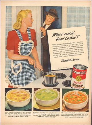 1947 Vintage Ad For Campbell 