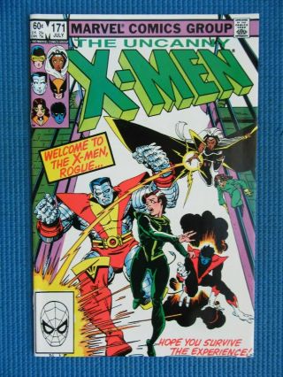 Uncanny X - Men 171 - (nm -) - Wolverine,  Rogue,  Colossus -
