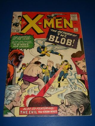 Uncanny X - Men 7 Silver Age Vgf Magneto Wow