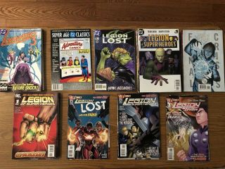 55 Issues Dc Comics Legion Of Heroes 1986 2000 - 2011 9 Series Vg - F
