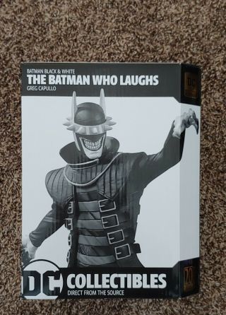 Dc Comics Black & White Batman Who Laughs Statue - Greg Capullo,  Joker