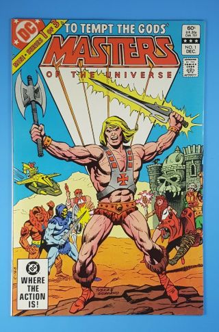 Masters Of The Universe 1 Of 3 Dc Comics 1982 He - Man Skeletor