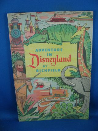 Adventure In Disneyland 1 F Vf Comic Giveaway 1955
