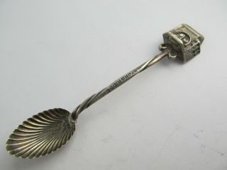 Old Sturbridge Water Mill Cini Sterling Silver Souvenir Spoon 4 1/8” V Good Cond