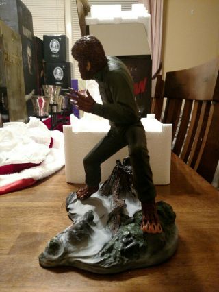 Moore Creations Universal Monsters Wolfman Statue 5