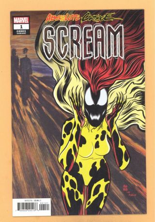 Scream 1 Variant Edition Allred 1:25 Marvel Modern Age Nm