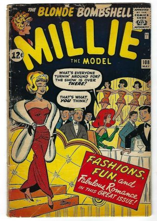 Millie The Model Comics 108 - Stan Lee Scripts And Stan Goldberg Art - Tgl