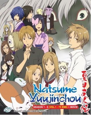 Dvd Natsume Yuujinchou Season 1 - 6 (75 Episodes),  Movie Anime Boxset
