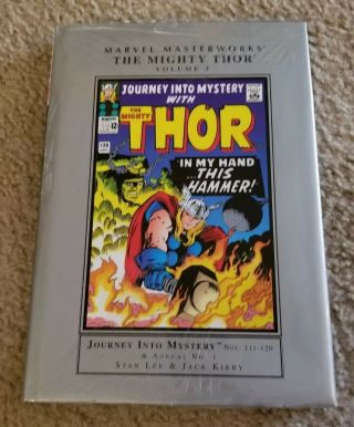 Mighty Thor Vol 3 Journey Into Mystery 111 - 120 Marvel Masterworks Hc