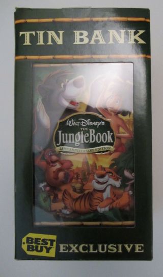 The Jungle Book 40th Anniversary Collectible Tin Bank - Best Buy Exclusive