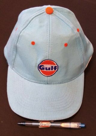 Gulf Oil Baseball Cap And Pen In 24 Hours Le Mans Colors Ford Gt40.