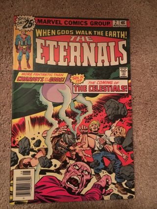 Eternals 2.  Vf.  First Appearance Of The Celestials.  Marvel Comics.  Movie Coming