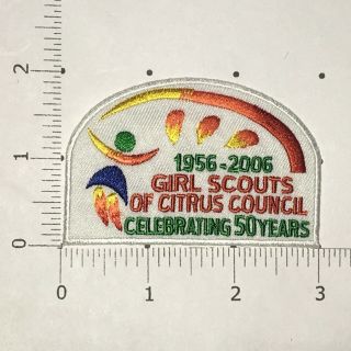 Girls Scouts Of Central Florida 50 Years Patch