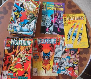 Wolverine Marvel Comics 9 - 54,  56 & Kitty Pryde 1 1980 