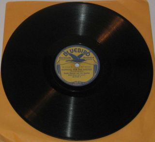 Frank Stamps & His Quartet Bluebird B - 5008 Gospel 78 Singing In My Soul 1929