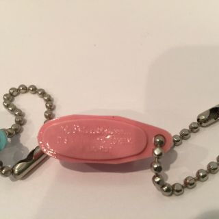 2 Vintage Collectible Keychain: The Princess Phone Telephone Pink And Blue 3