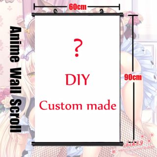 Anime Custom Made Diy Customize Home Decor Poster Wall Scroll 60 90cm