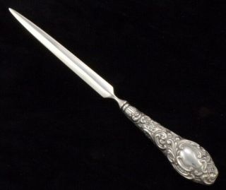 Letter Opener With Silver Handle Birmingham 1900